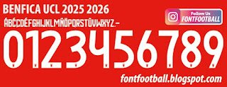 Font Vector Benfica UCL 2025 2026 kit